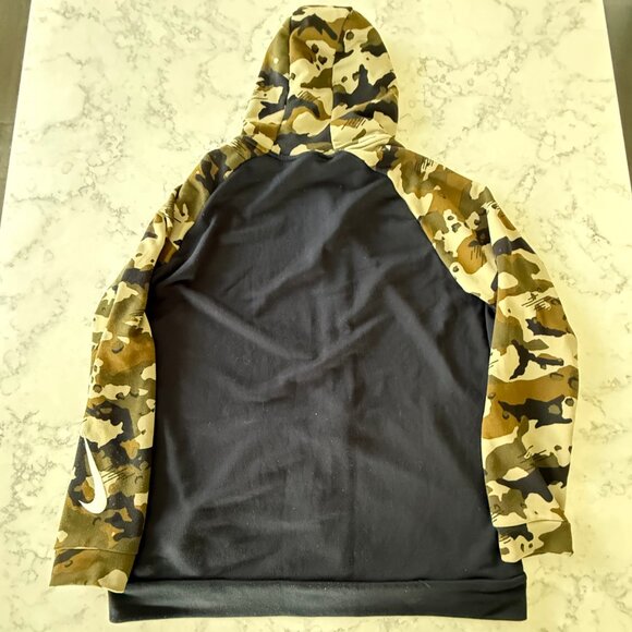 Nike Camo Dri-Fit training Hoodie Jacket - Men XL - Picture 3 of 5